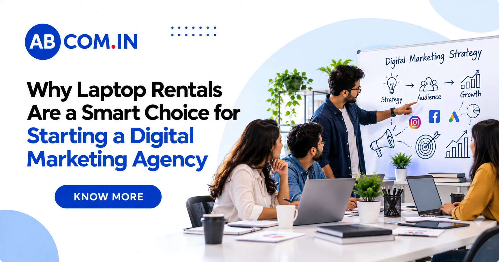 Why Laptop Rentals Are a Smart Choice for Starting a Digital Marketing Agency